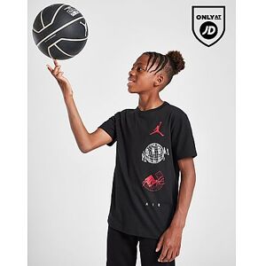 Jordan Air Globe Repeat T-Shirt Junior, Black