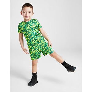 MONTIREX Geo T-Shirt/Shorts Set Children, Green