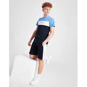 Tommy Hilfiger Colour Block T-Shirt/Shorts Set Junior, Navy