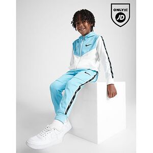 Nike Tape Poly Full Zip Tracksuit Children, Blue