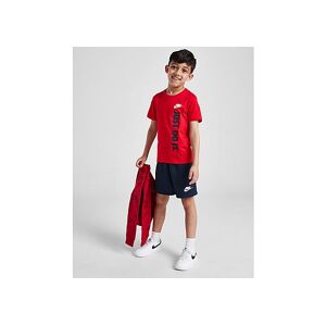 Nike Just Do It T-Shirt/Shorts Set Children, Red