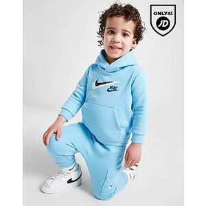 Nike Cargo Overhead Hoodie Tracksuit Infant, Blue