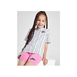 Nike Girls' Stripe T-Shirt/Shorts Set Children, Multi