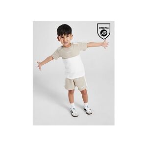 adidas Originals Colour Block T-Shirt/Shorts Set Infant, Brown