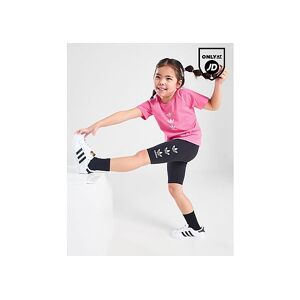 adidas Originals Girls' Repeat Trefoil T-Shirt/Shorts Set Children, Pink