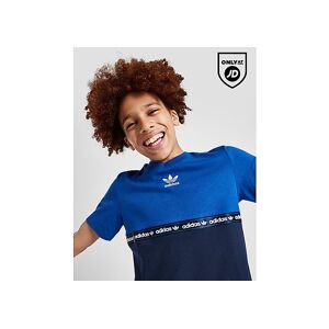 adidas Originals Tape Short Sleeve T-Shirt Junior, Blue