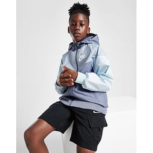 Nike Windrunner Jakke, Ashen Slate/Light Armoury Blue/Glacier Blue/White