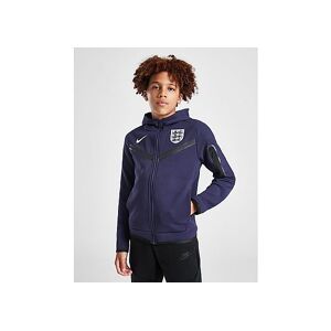 Nike England Tech Fleece Full Zip Hoodie Junior, Purple