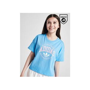 adidas Originals Girls' Varsity T-Shirt Junior, BLUE
