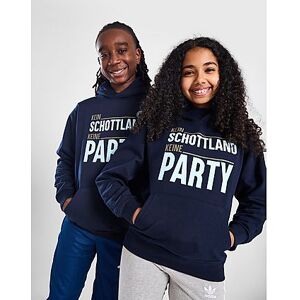 Official Team Scotland 'Kein Schottland Keine Party' Hoodie Jnr, Navy