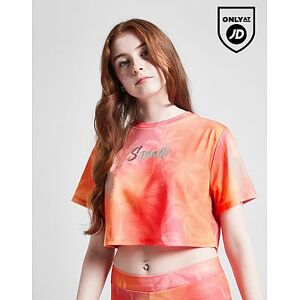 Sonneti Girls' Harlo Cropped T-Shirt Junior, Orange