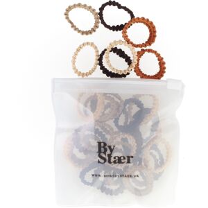 By Str By Stær Mini Hair Elastics 50 Pieces - Mix 11