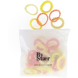 By Str By Stær Mini Hair Elastics 50 Pieces - Mix 12