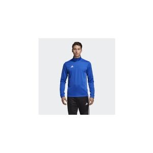 Adidas Core 18 Training Top, Bluse, Voksen, Hanstik, Blå, Hvid, Langærmet, Polyester