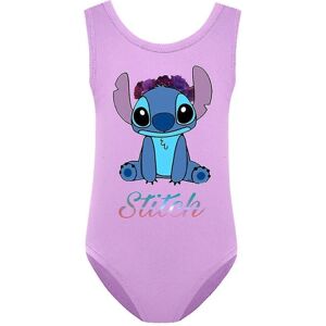 Stitch Børn Piger Monokini Badetøj One Piece Svømmekostume Badedragt Badedragt Purple 9-10 Years