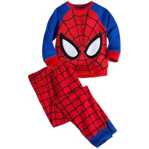 Spider-man Pyjamas sæt til børn, Marvel Super Hero T-shirt og bukser 2-delt pyjamas kostume, Drenge Nattøj Pj Gave 4-5 Years