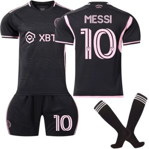 2324 Inter Miami CF Kids Away fodboldtrøje nr. 10 Messi - Perfet 6-7 Years