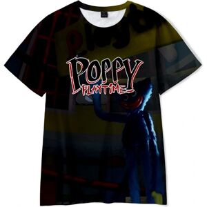 Poppy Playtime Print T-shirt Børn Dreng Pige Fashion Tee Toppe - Perfet A 5-6 Years