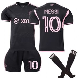 2324 Inter Miami CF Kids Away fodboldtrøje nr. 10 Messi 10-11 Years