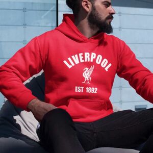 Highstreet Liverpool hættetrøje Hættetrøje Sweatshirt 1892 t-shirt Red 9-11 år 140cl