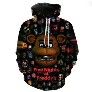 Børn Drenge Piger Five Nights At Freddy's Hættetrøje 3d-printet hættetrøje Casual Pullover Jumper Toppe color 7 150