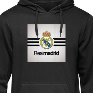 Børn Hoodie Real Madrid sort 9-11 År