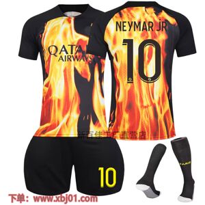 23-24 Neymar Jr 10 Paris Saint-Germain specialudgave co-branded ny sæson seneste voksne børn skjorte fodbold Goodies Update af sæsonen Kids 20(110-120cm)