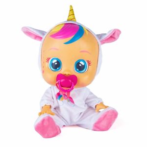 LOST STAR Deamy   Interaktiv babydukke, der græder rigtige tårer med dummy og pyjamas - Legetøj til børn +18 måneder