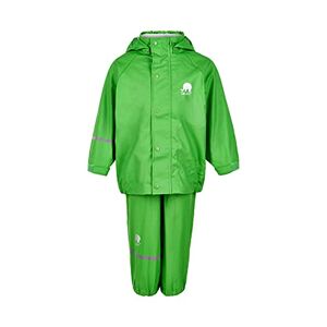 Celavi Unisex Basic Suit Solid Raincoat, Green, 120 cm