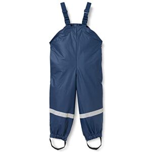 Playshoes Rain Dungarees with 3 Colours Easy Fit Boy's Trousers Navy 1.5-2 Years(92cm)