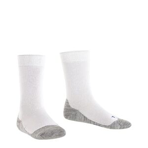 FALKE Unisex Kinder Socken Active Sunny Days K SO Baumwolle dünn atmungsaktiv 1 Paar, Weiß (White 2000), 27-30