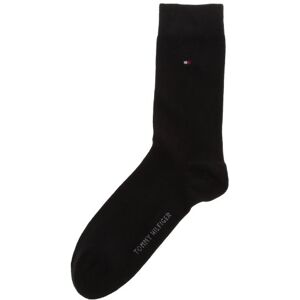 Tommy Hilfiger Boys TH Children Basic 2 Pack Calf Socks, Black, Small (Manufacturer Size:027)