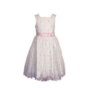 Eisend Girl's Dress Pink Rosa (Druck rose/pink 33) 4 Years