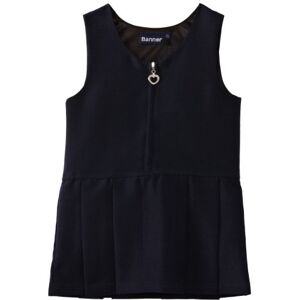 Banner Girl's Lynton Sleeveless Pleated School Dress, Navy, 4-5 years