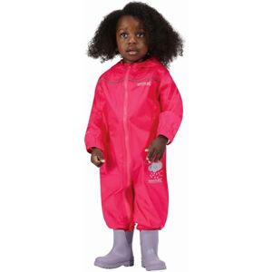 Regatta Kids Puddle IV All-in-One Suit Pink, pink