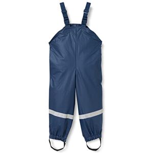 Playshoes Rain Dungarees Textile Lining Easy Fit Boy's Trousers Navy, 7-8 Years (Manufacturer size :128 cm)