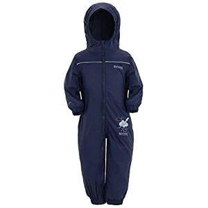 Regatta Unisex Kids Puddle IV All-in-One Suit, Blue (Navy), 36-48 months