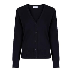 Trutex Limited GIRLS COTTON V NECK CARDIGAN, Navy, 12 Years (Manufacturer Size: X-Small)