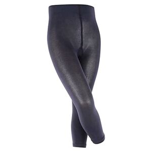 FALKE Girl's Cotton Touch Plain Leggings, Blue (Darkmarine 6170), 5 Years (Manufacturer size: 110-116)