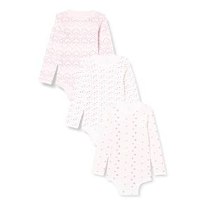 Care Baby Bodysuit, Long-Sleeved, 100% Cotton (Pack of 3)