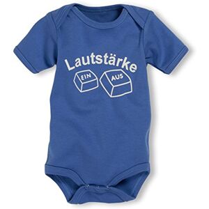 Schnizler Playshoes Body 1/4-arm 'Lautstärke' Body Unisex Baby, Blau, 86-92