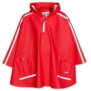 Playshoes Poncho Especially for Satchel Girl's Rain Coat Red 9-10 Years