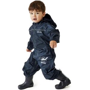 Regatta Unisex Kids Puddle IV All-in-One Suit, Blue (Navy), 48-60 months