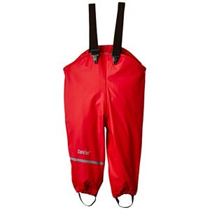 CareTec Children's Rain Dungarees, Unlined, Red (402-4001), 74