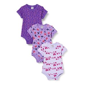 Care Short-Sleeved Baby Bodysuit for Boys and Girls in a Pack of 3 and 6