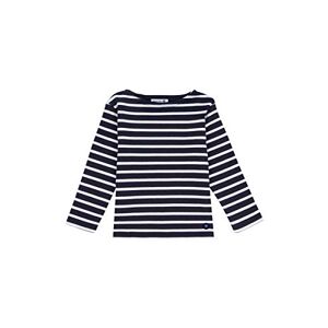 Armor Lux Unisex Baby K1866 Striped T-Shirt, Blue (600 Navire/blanc), 4 Years (Manufacturer size: 4 ans)