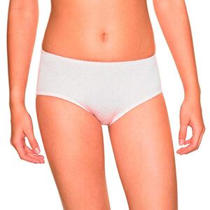 DIM Girl's  TOUCH SHORTY Knickers White White 16 years (Brand size: 16 ans)