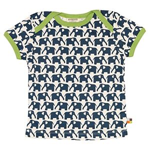loud + proud Unisex Baby T-Shirts Animal Print 204 (204) blue (navy) Animal Print, size: 62/68