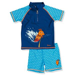 Playshoes Swimming Set, Two-Piece Swimwear, Swimming Shirt, Swimming Shorts, Unisex, Children's, UV Protection