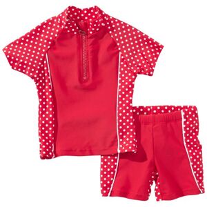 Playshoes Swimming Set, Two-Piece Swimwear, Swimming Shirt, Swimming Shorts, Unisex, Children's, UV Protection, dots